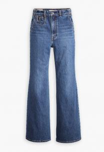 Расклешенные джинсы RIBCAGE BELLS VINTAGE Levi's, синий деним