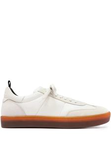 Officine Creative кроссовки на шнуровке, белый