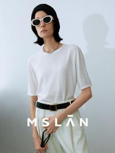 Футболка Mslan трикотажная, кремовый