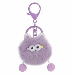 Креативная мультяшная милая кукла эльфа плюшевый кулон высота 7см Small bubble, фиолетовый