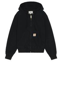 Активный худи-джекет Carhartt Wip, Stone Canvas Black