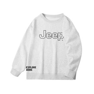 Свитшот школьный Jeep, цвет хиттер грей