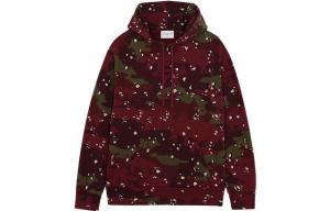 Толстовка с камуфляжным принтом Maison Kitsuné Maison Kitsune, Burgundy