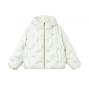 Детская пуховая куртка PUMA, белый