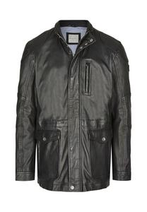 Кожаная куртка БУАНДИАМО Bugatti, черный