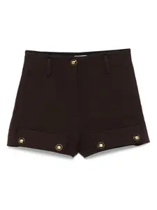 Шорты с завышенной талией SANDRO, коричневый