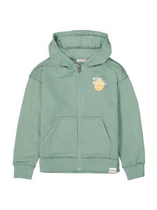 Толстовка с капюшоном на молнии GARCIA, пастельно-зеленый