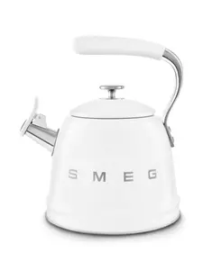 Чайник со свистком Smeg, белый