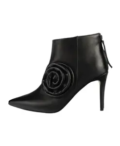 Сапоги на каблуках L37, черный