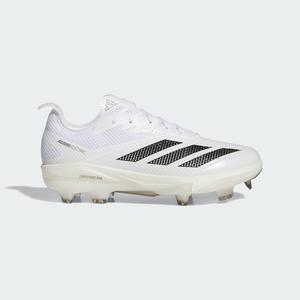 Бутсы Adidas Adizero Electric 2.0 TPU Cleats, цвет Cloud White/Core Black/Silver Metallic