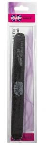 Пилочка для ногтей черная NAILFILE STRAIGHT (80/80) 1 шт RN 284 RONNEY -