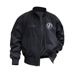 Куртка Unisex Lapel Moderate HUANQIU, черный