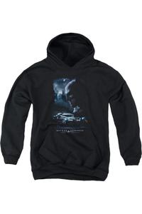 Батмен против Супермена: Готэмский рыцарь, детская толстовка с капюшоном Gildan, черный