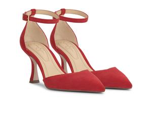 Туфли Jessica Simpson Foxena Pointed Toe Ankle Strap Pump, Red Muse