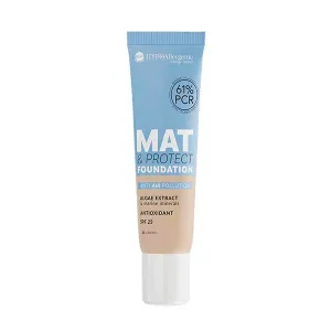 Матовая основа Mat & Protect Foundation Spf 25 Bell Hypoallergenic, цвет almond
