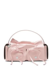 Acne Studios кожаная сумка-тоут, розовый