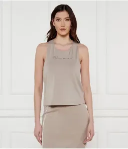 Топ regular fit Ea7, бежевый