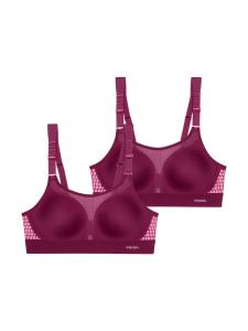 Triumph Беспроводной бюстгальтер Triaction Extreme Lite, цвет ТЕМНЫЙ ВИННЫЙ