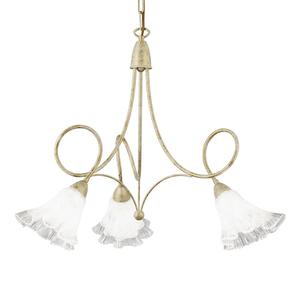 Подвесной светильник LAM 2390 II, матовое стекло / железо - 3 лампы