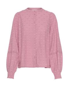 Блузка Kaffe Enya, темно-розовый