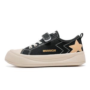 Детские противоскользящие легкие амортизирующие кеды Cloud Sail Series с защитой от ударов WARRIOR, черный