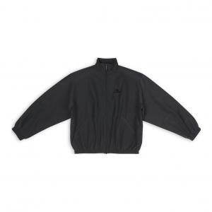 Balenciaga Спортивная куртка оверсайз, Black
