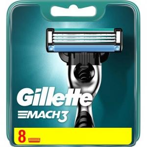 Лезвие Mach3 — упаковка из 8 шт., Gillette