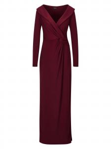 MADELEINE Вечернее платье в цвете мерло