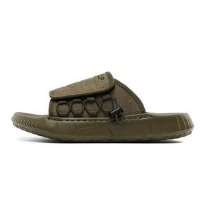 FAPAI Тапочки-слайды мужские оливково-зеленые