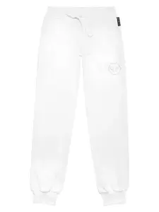 Спортивные брюки с логотипом Philipp Plein Junior, белый