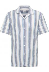 Рубашка на пуговицах классического кроя MUSTANG Layton, Opal/Light blue