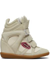 Кроссовки Gray Bekett Isabel Marant, Chalk
