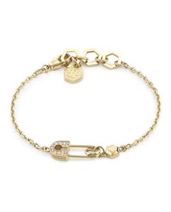 Ожерелье-цепочка Plein Safety Pin Cable Philipp Plein, золотой