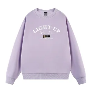 361° Толстовка мужская Sophie Purple с круглым вырезом утолщенная Regular