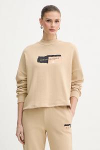 Свитшот Armani Exchange, бежевый