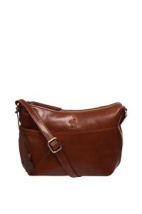 Кожаная сумка через плечо Merrell Conkca London, коричневый