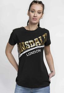 Футболка с принтом LANGRICK Lonsdale, черный