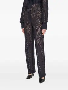 Кружевные брюки Bruuns Bazaar, черный