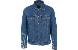 Джинсовая куртка мужская синяя DIESEL