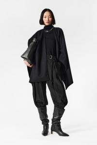 Брюки со складками и поясом & Other Stories, черный