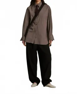 Блузка Carlota серого цвета Soeur