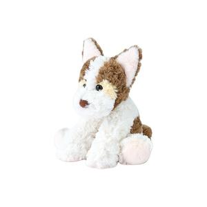 Плюшевая кукла сидящая поза фокстерьер 25 см высота Tak Bebe, коричневый