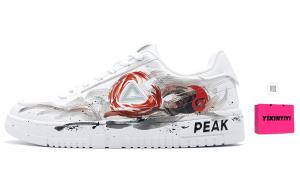 PEAK Нескользящие, легкие, износостойкие, низкие, унисекс, серо-красные, кроссовки для скейтбординга