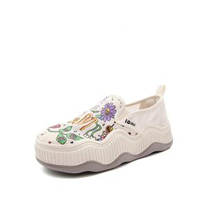 Joy&Mario Женские белые повседневные туфли, цвет White