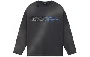 Футболка Unisex Charcoal WE11DONE, Charcoal