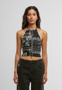 Топ Karl Kani SIGNATURE PAISLEY NECKHOLDER , Black