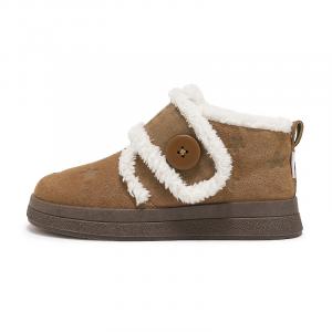 HUANQIU Ботинки Suede Height Increasing 7cm Snow Boots женские коричневые