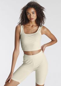 Топ RADLER SET - Shorts LASCANA, бежевый