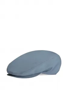 Плоский берет с вышитым логотипом Dolce & Gabbana, синий