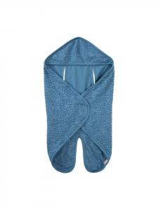 Roba Пеленка для новорожденных «Морские ракушки индиго» - для автокресла и коляски - синяя